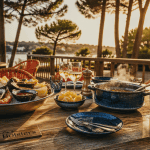 terrasse restaurant les boisiers fruits de mer