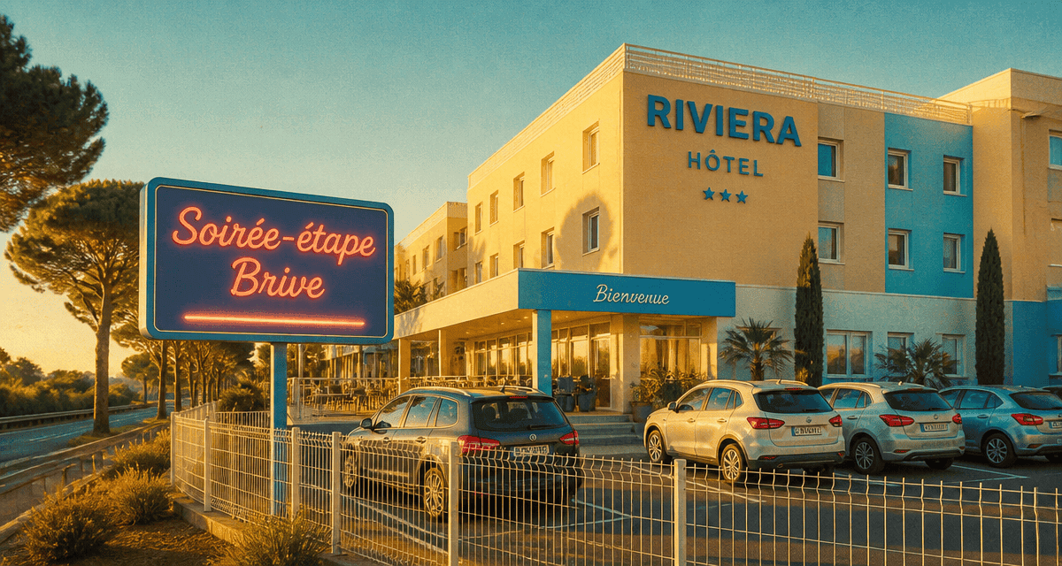 hotel brive la gaillarde proche autoroute facade