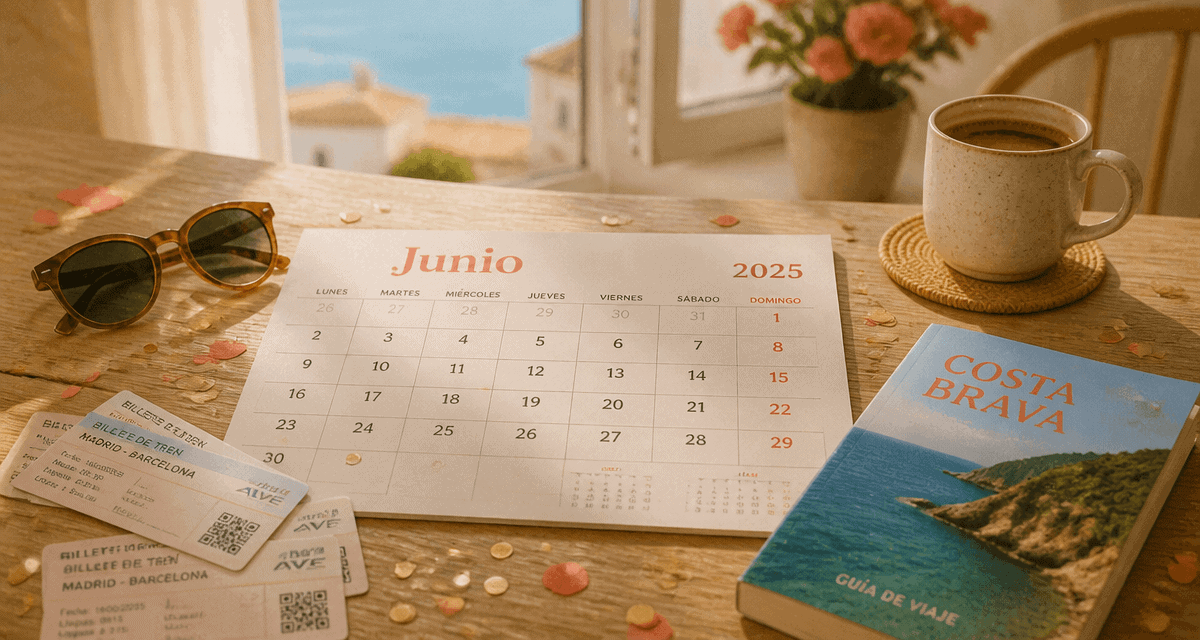 jour férié espagne 2025 calendrier sur table