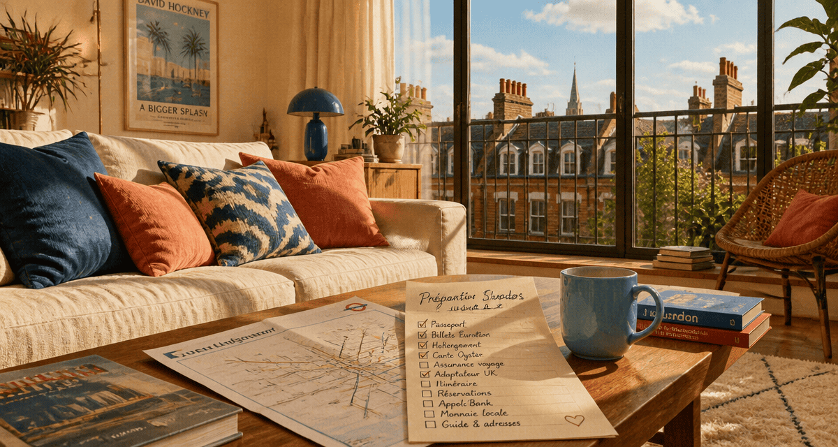 location appartement londres courte durée salon élégant