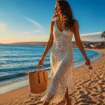 robe plage crochet femme plage méditerranée