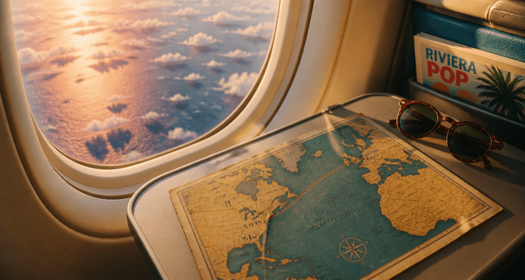 temps paris new york en avion vue hublot atlantique