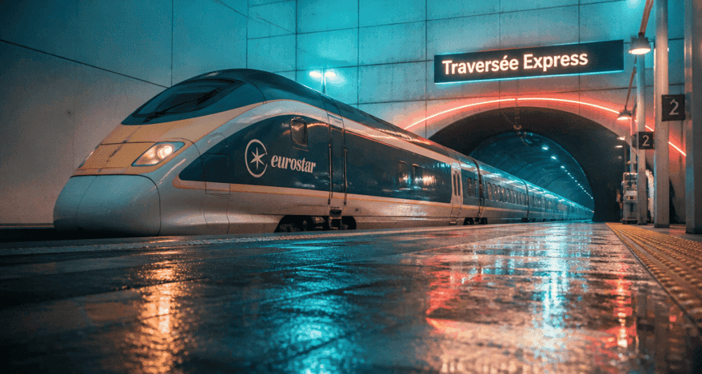 Tunnel sous la Manche durée traversée train Eurostar