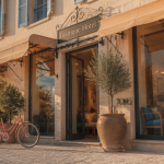 boutique hotel def facade mediterraneenne avec velo