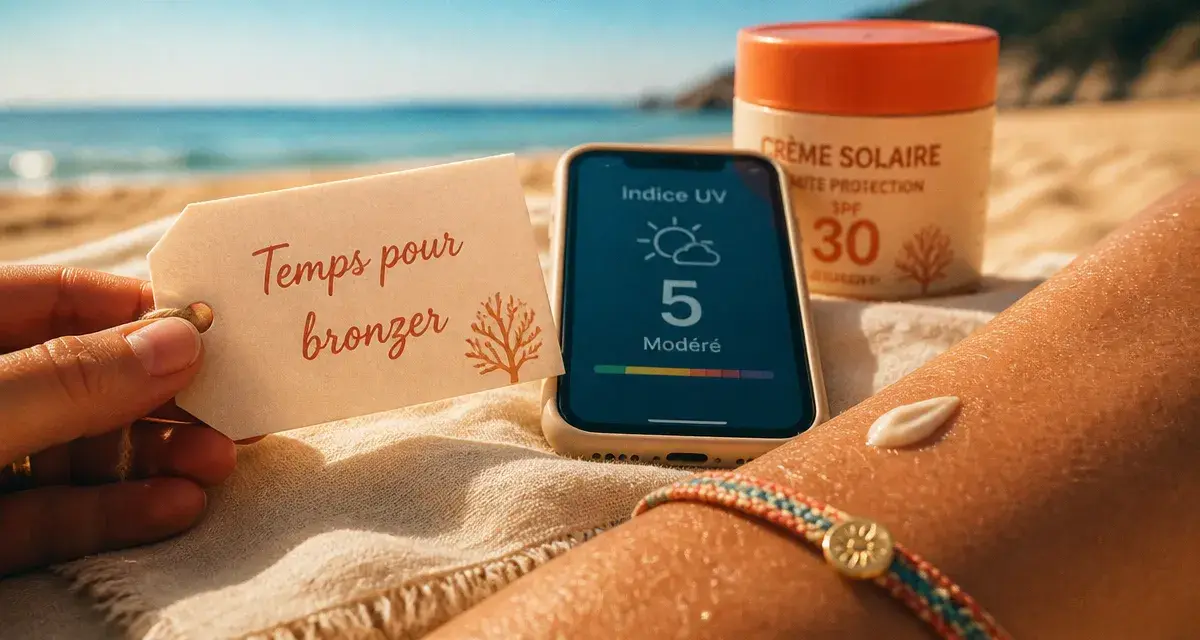 Combien de temps pour bronzer : durée idéale selon le phototype et indice UV