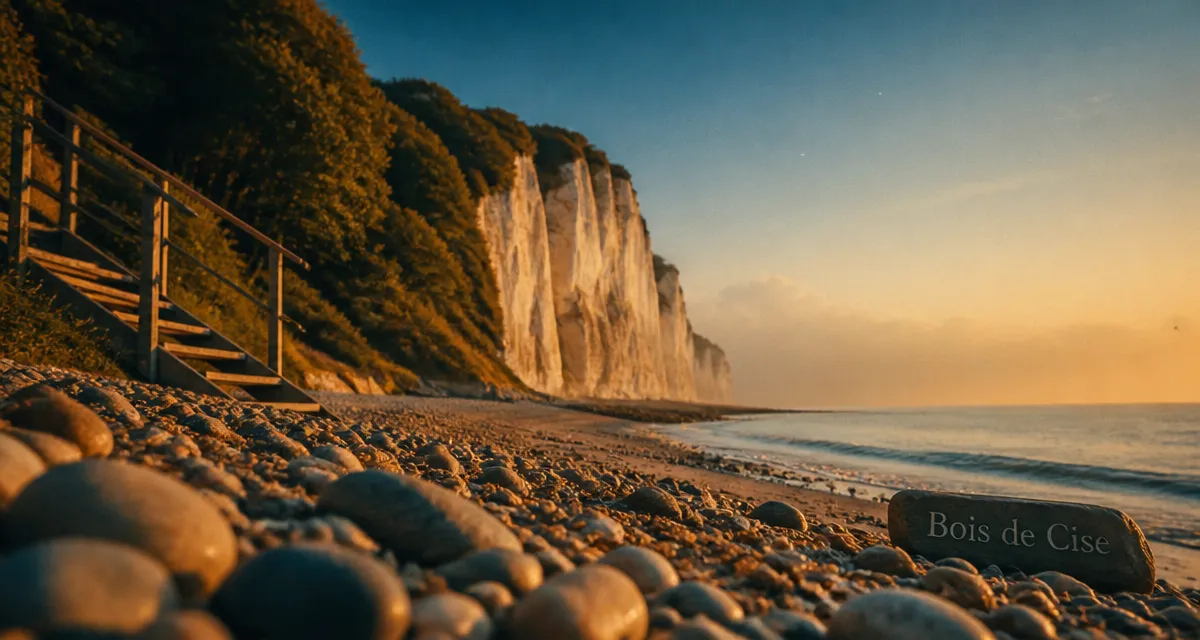 Plage du bois de cise : panorama et accès