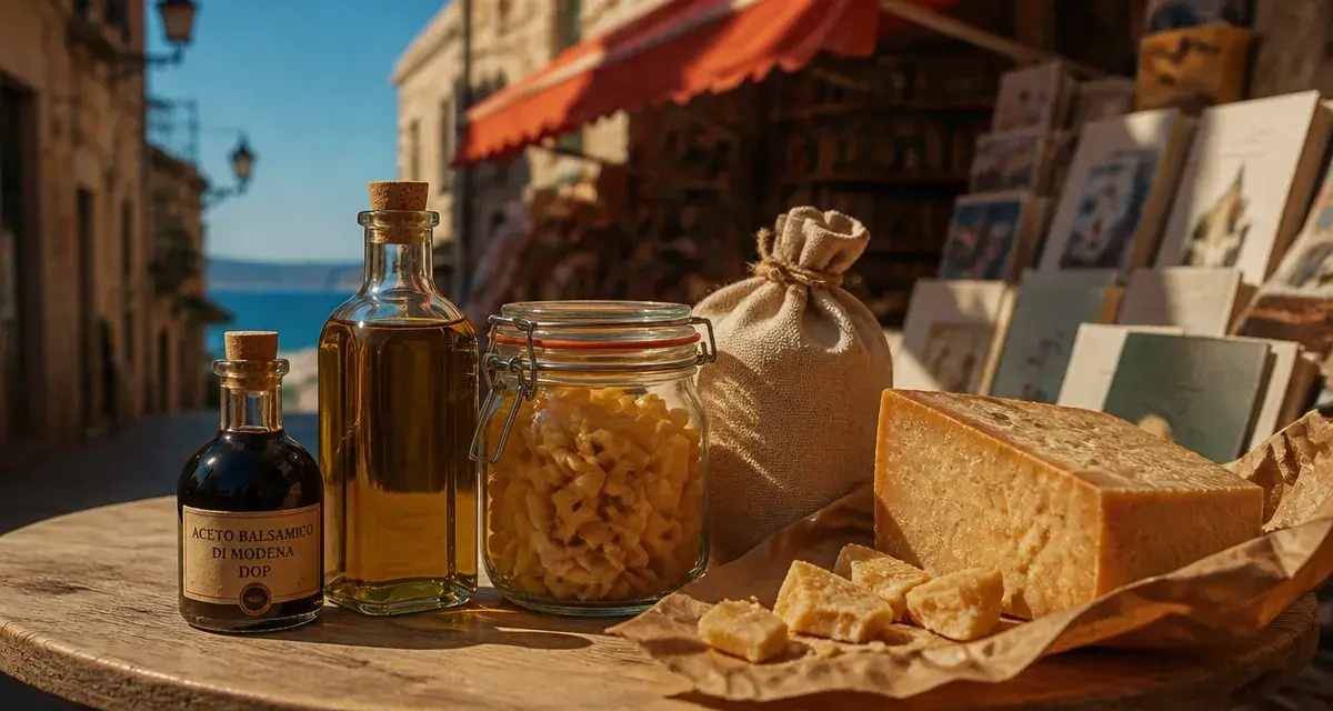 Que ramener d Italie : vinaigre balsamique, huile d’olive et Parmigiano