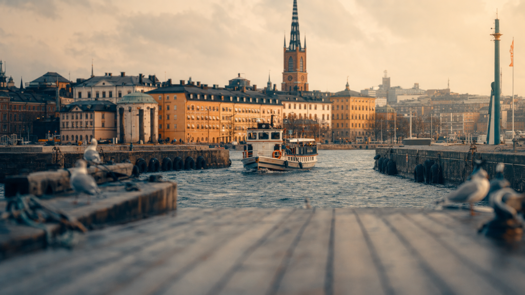 Stockholm 3 jours : bateau entre les îles depuis Gamla Stan