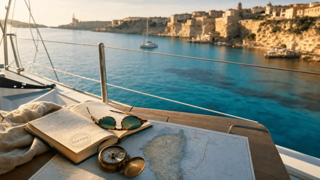 Croisiere corse en catamaran : Ajaccio, Bonifacio et îles Lavezzi, eau turquoise