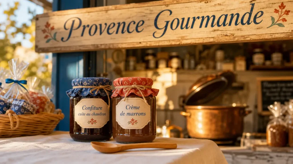 À Cuers, Provence Gourmande réunit confitures au chaudron, fruits locaux et boutique de terroir