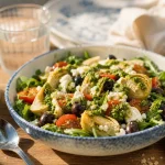 Recette avec coeur d artichaut en conserve : salade tiède