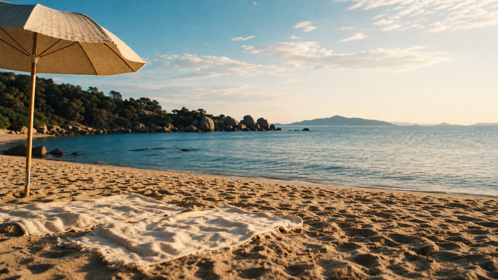 Ruppione plage : sable fin, eau turquoise et criques