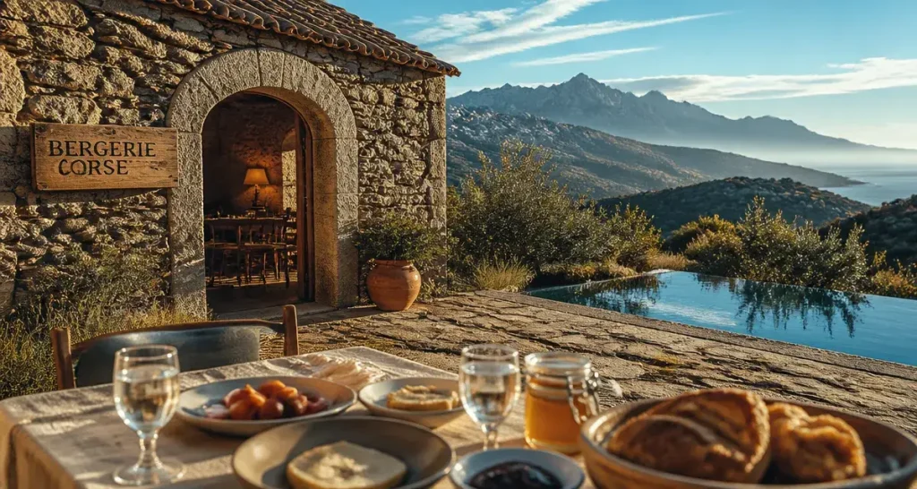 Bergerie en corse : séjour authentique, bergerie en pierre et piscine privative