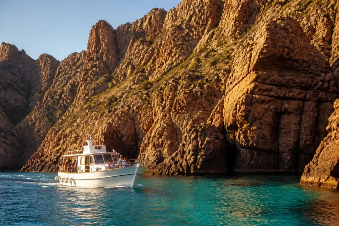 Que faire à Porto Corse : excursion vers les calanques de Piana et Scandola en bateau