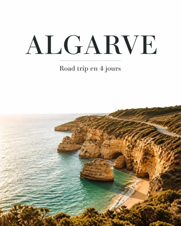 Visiter l’Algarve en 4 jours : falaises dorées, criques turquoise et route côtière au Portugal
