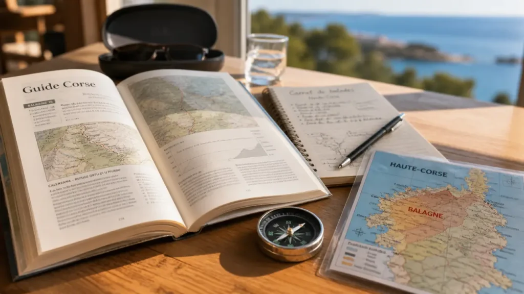 Livre sur la Corse : guide, cartes et itinéraires