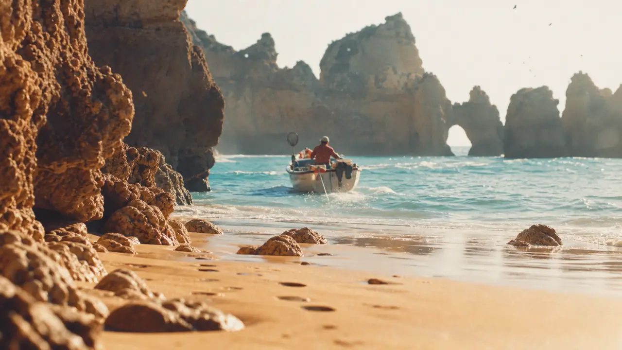 Visiter Algarve en 3 jours : falaises dorées de Lagos et Ponta da Piedade