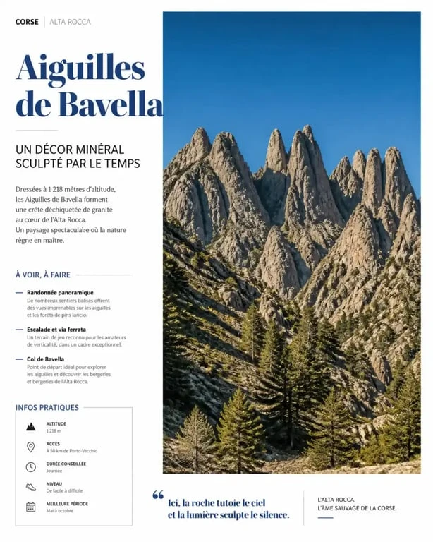 Randonnée aux aiguilles de Bavella, Alta Rocca, que faire en Corse du Sud