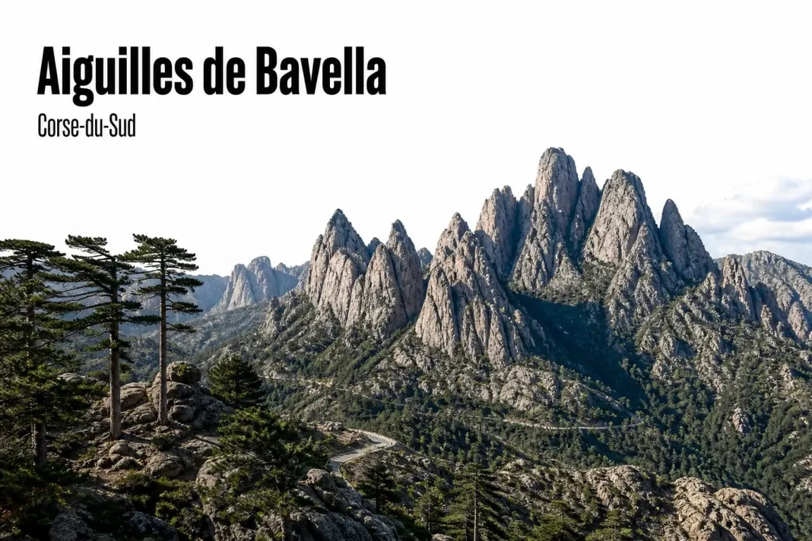 Lieux à visiter en Corse : Aiguilles de Bavella et reliefs montagneux de l’intérieur de l’île