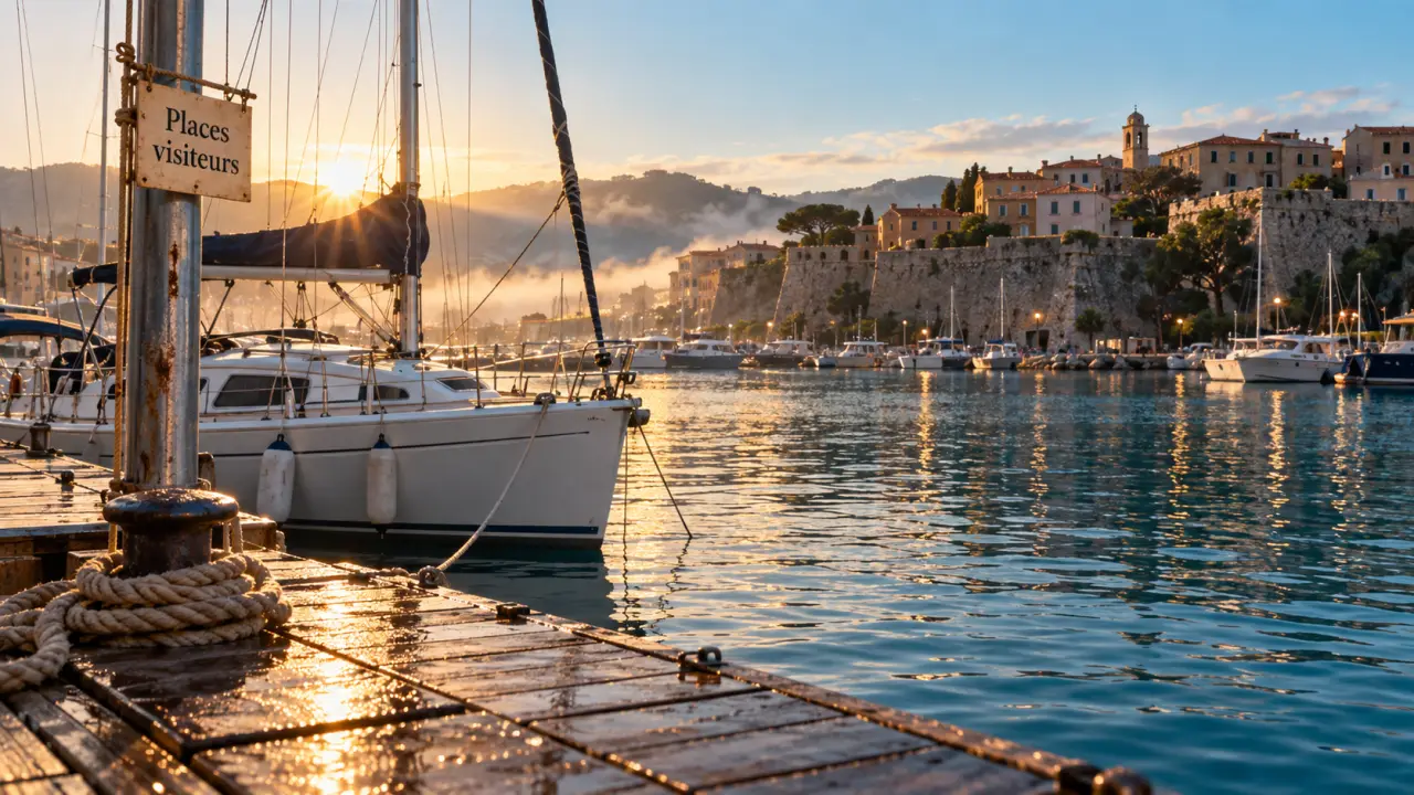 Port de plaisance de porto vecchio : 150 places visiteurs au lever du soleil